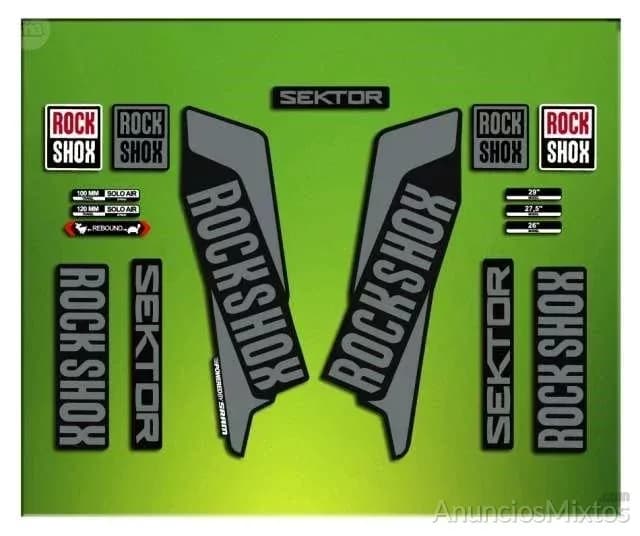 Pegatina rock shox sektor 2016 elx44 - Foto 8