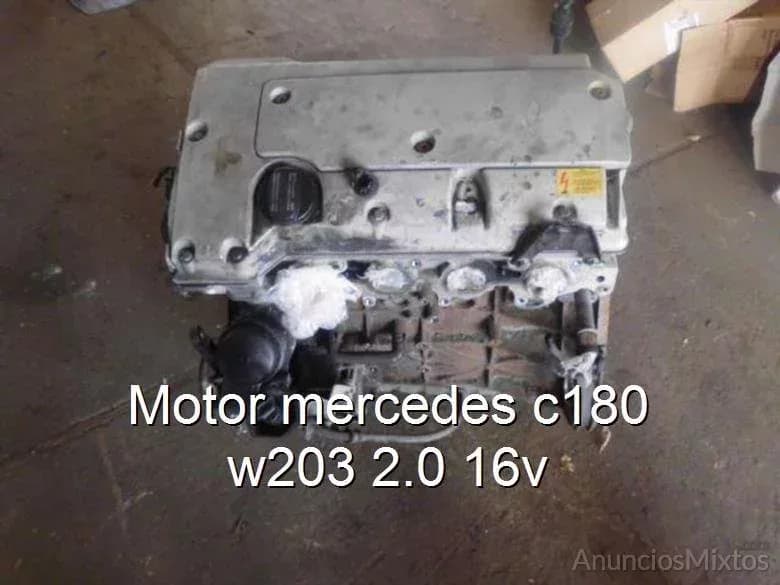 Motor mercedes c180 w203 2.0 16v - Foto 1