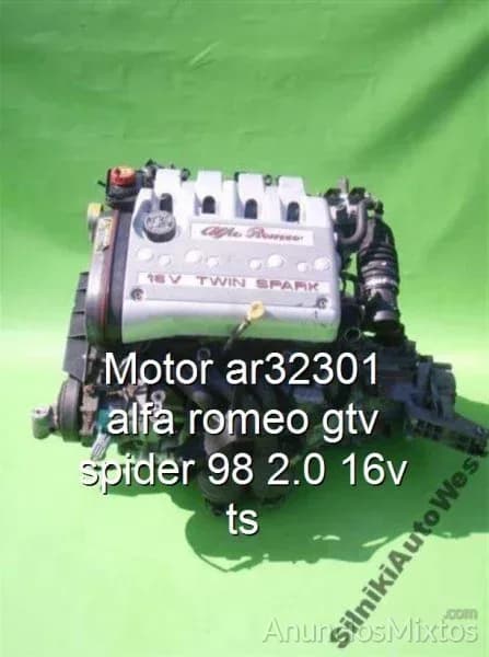 Motor ar32301 alfa romeo gtv spider 98 2.0 16v ts - Foto 1