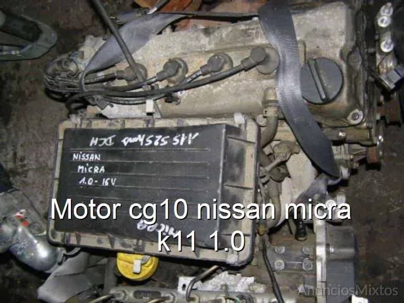 Motor cg10 nissan micra k11 1.0 - Foto 1