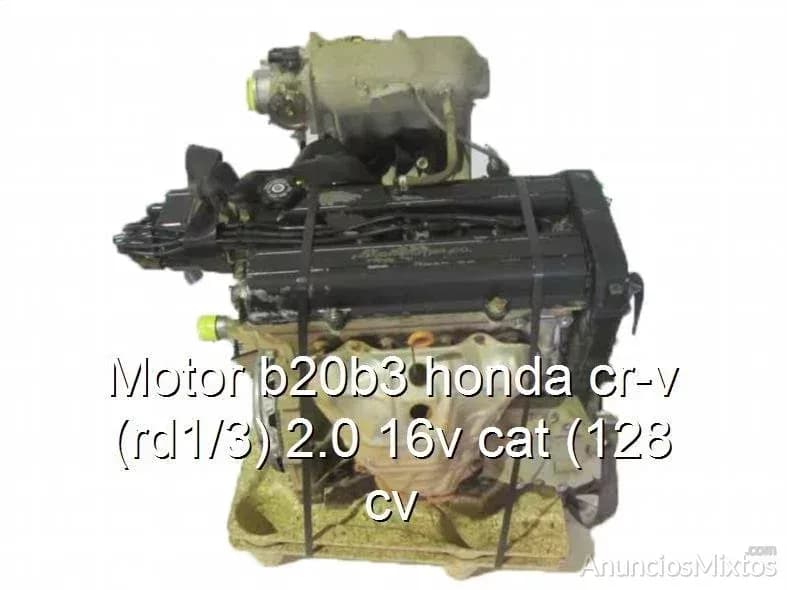 Motor b20b3 honda cr-v (rd1/3) 2.0 16v cat (128 cv - Foto 1