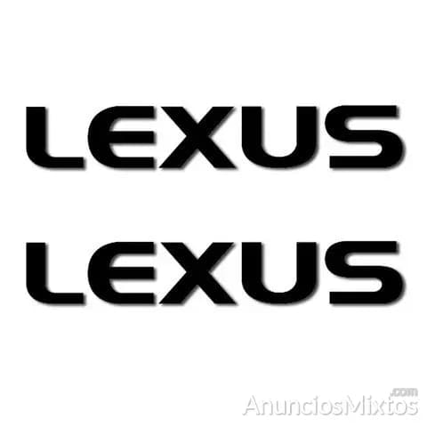 Pegatinas lexus letras rv124 - Foto 1