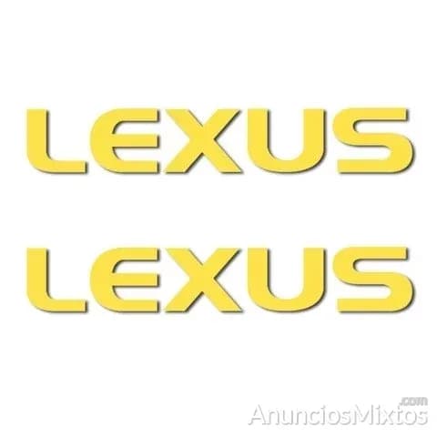 Pegatinas lexus letras rv124 - Foto 2