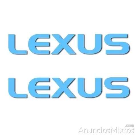 Pegatinas lexus letras rv124 - Foto 3