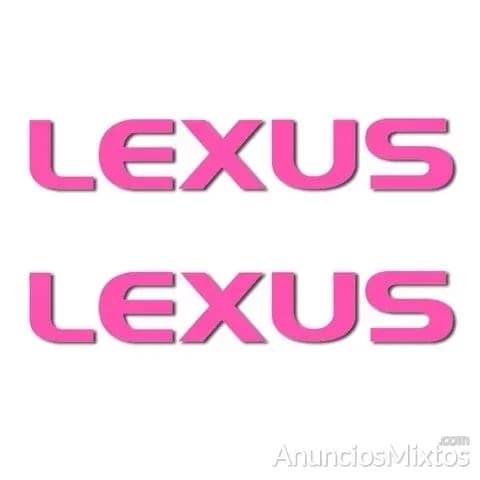 Pegatinas lexus letras rv124 - Foto 7
