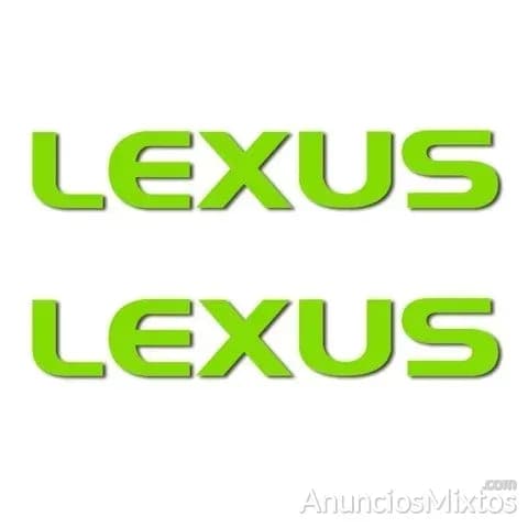 Pegatinas lexus letras rv124 - Foto 8