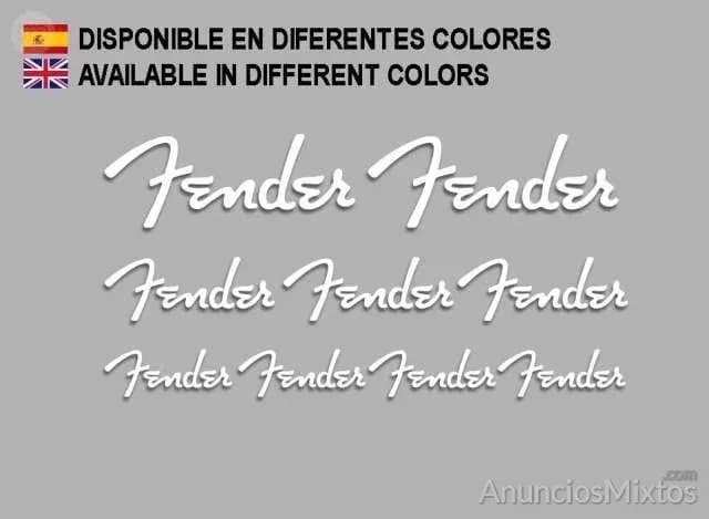 Pegatinas fender ref: f181 - Foto 1