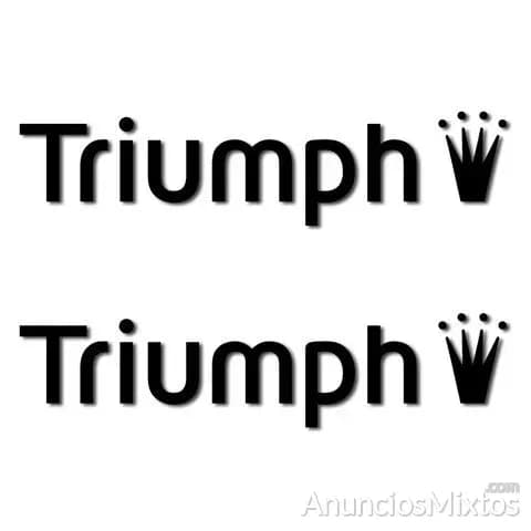Pegatinas triump corona rv314 - Foto 1