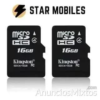 PACK SET 2 TARJETAS MICRO SD 16GB - Foto 1