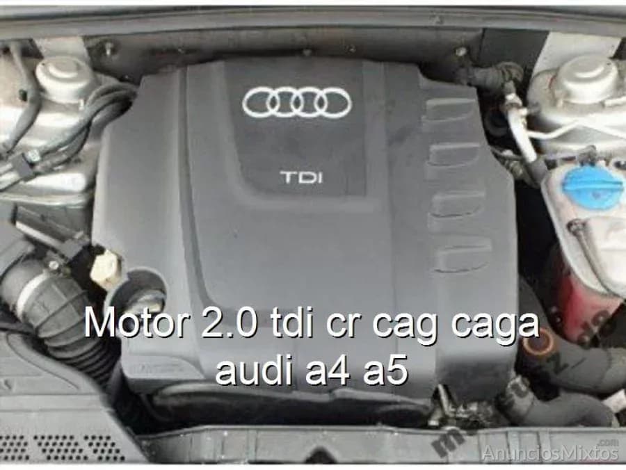 Motor 2.0 tdi cr cag caga audi a4 a5 - Foto 1