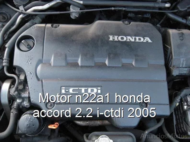 Motor n22a1 honda accord 2.2 i-ctdi 2005 - Foto 1