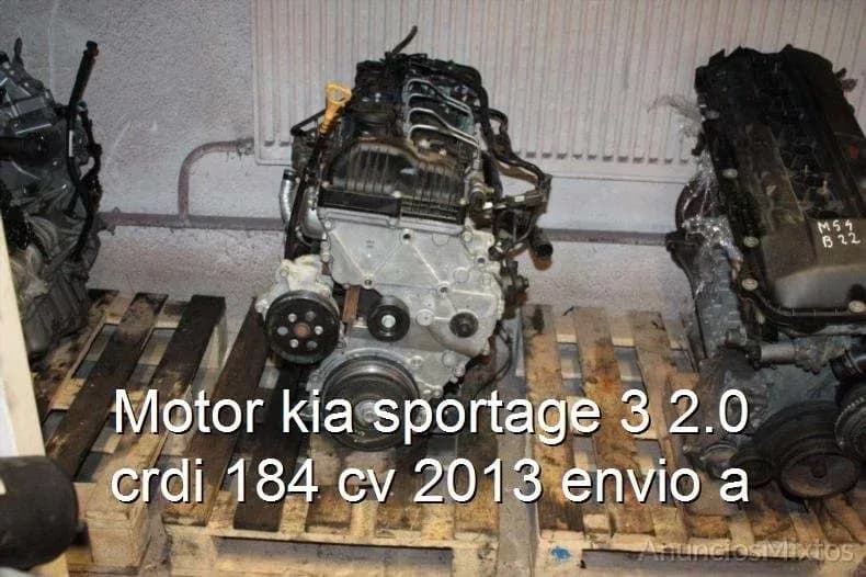 Motor kia sportage 3 2.0 crdi 184 cv 2013 envio a - Foto 1