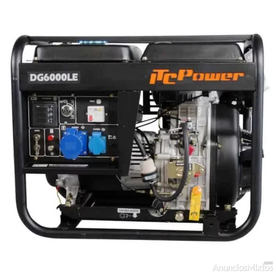 DG6000LE Generador eléctrico diésel 5,5 kW abierto - Foto 1