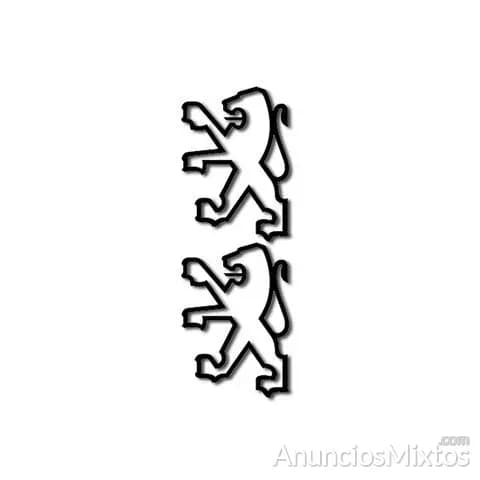 Pegatinas peugeot logo rv 26 - Foto 6
