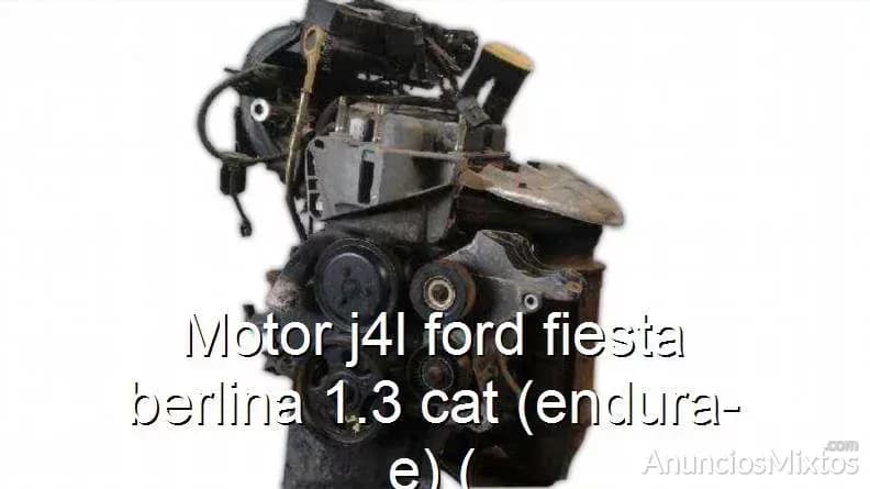 Motor j4l ford fiesta berlina 1.3 cat (endura-e) ( - Foto 1
