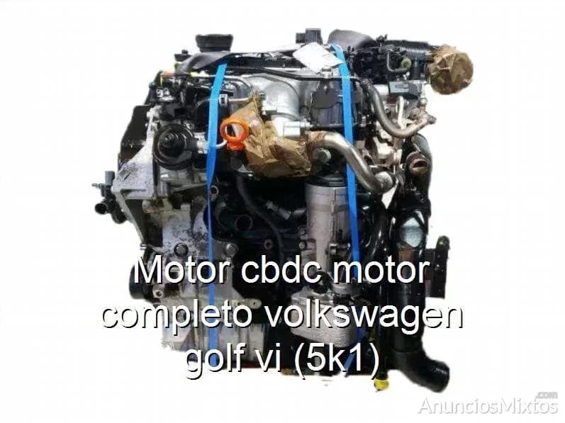 Motor cbdc motor completo volkswagen golf vi (5k1) - Foto 1