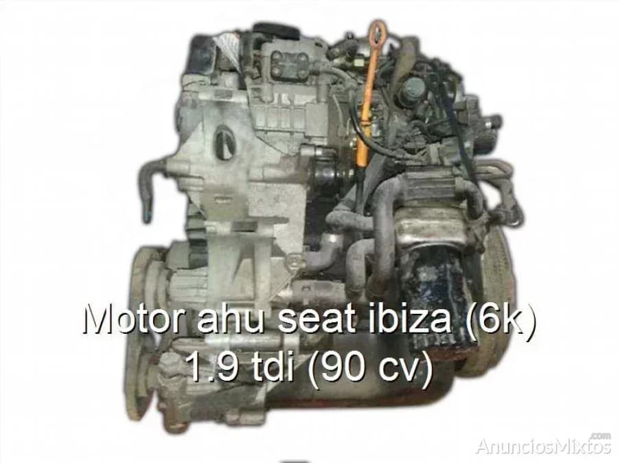 Motor ahu seat ibiza (6k) 1.9 tdi (90 cv) - Foto 1
