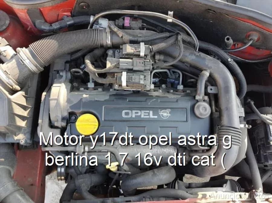 Motor y17dt opel astra g berlina 1.7 16v dti cat ( - Foto 1