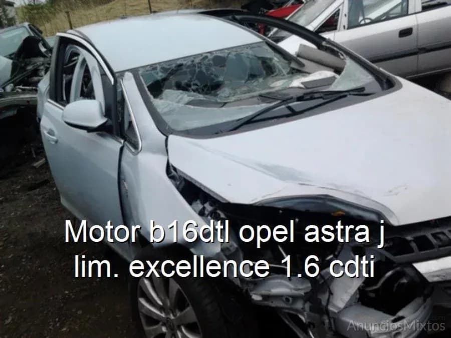 Motor b16dtl opel astra j lim. excellence 1.6 cdti - Foto 1