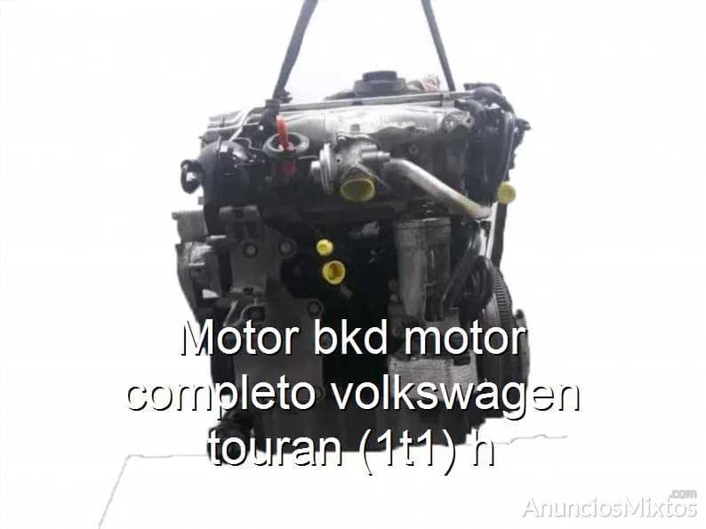 Motor bkd motor completo volkswagen touran (1t1) h - Foto 1