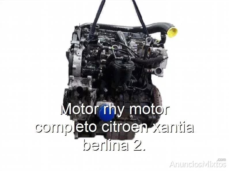 Motor rhy motor completo citroen xantia berlina 2. - Foto 1