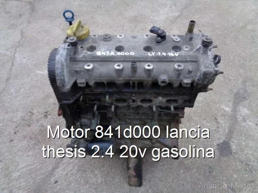 Motor 841d000 lancia thesis 2.4 20v gasolina - Foto 1