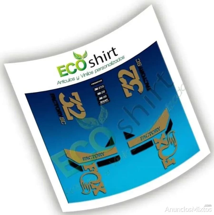 Pegatinas fox 32 factory sc eco55 - Foto 2