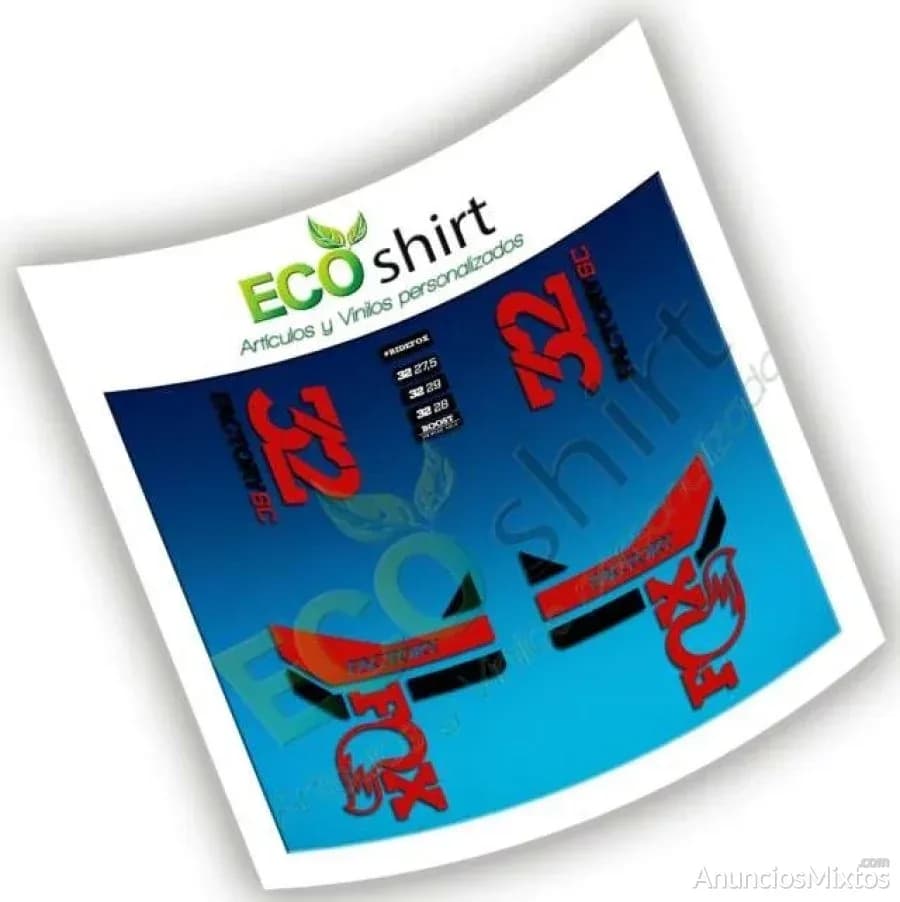 Pegatinas fox 32 factory sc eco55 - Foto 4