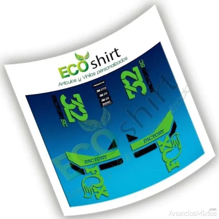 Pegatinas fox 32 factory sc eco55 - Foto 5