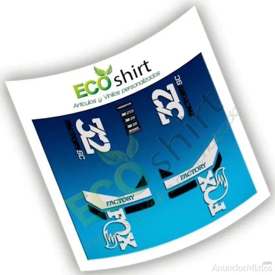 Pegatinas fox 32 factory sc eco55 - Foto 8