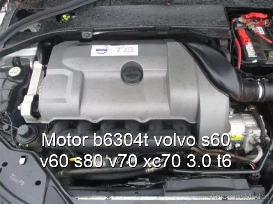 Motor b6304t volvo s60 v60 s80 v70 xc70 3.0 t6 - Foto 1