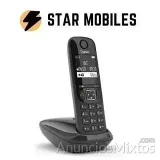 TELEFONO FIJO INALAMBRICO GIGASET AS690 NEGRO - Foto 1