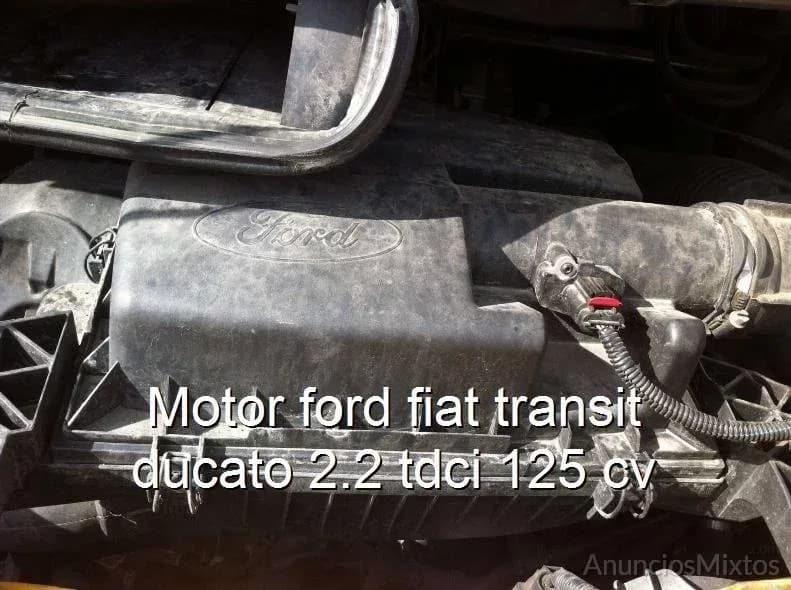 Motor ford fiat transit ducato 2.2 tdci 125 cv - Foto 1
