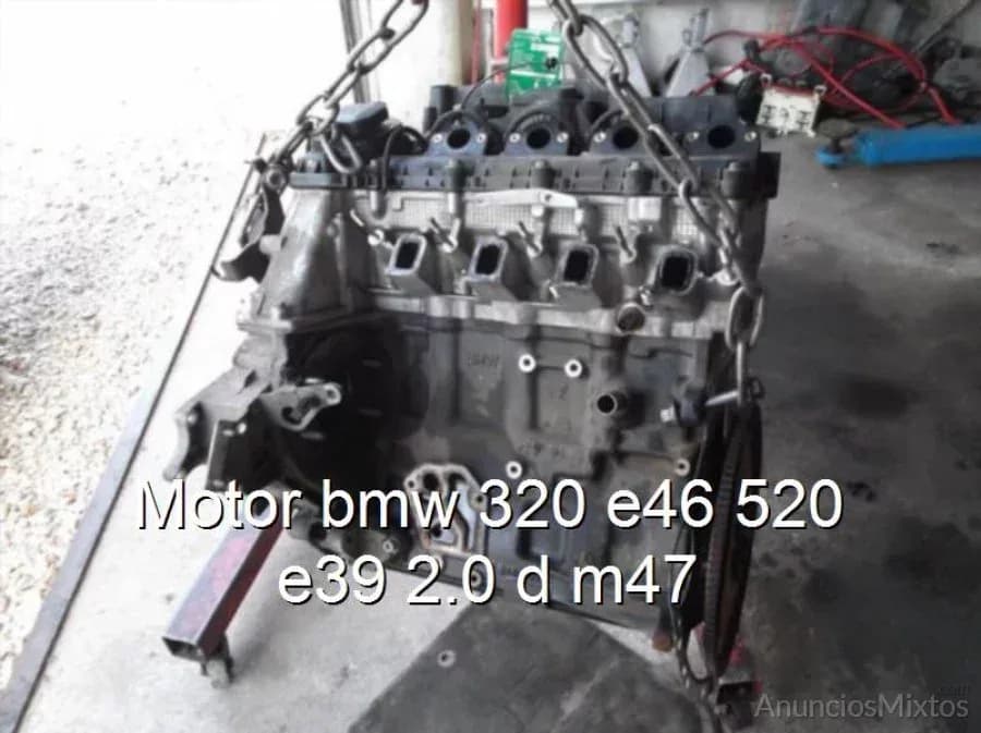 Motor bmw 320 e46 520 e39 2.0 d m47 - Foto 1