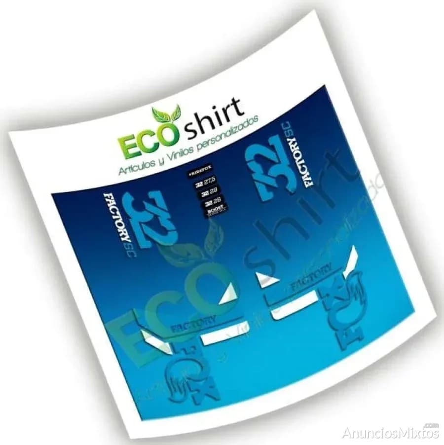 Pegatinas fox 32 factory sc eco57 - Foto 2