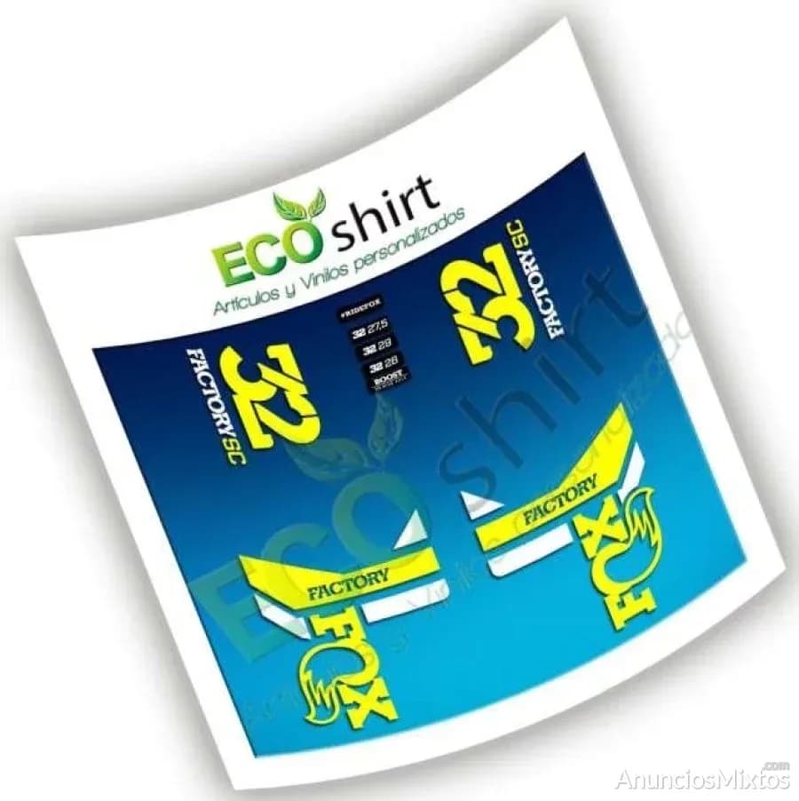 Pegatinas fox 32 factory sc eco57 - Foto 3
