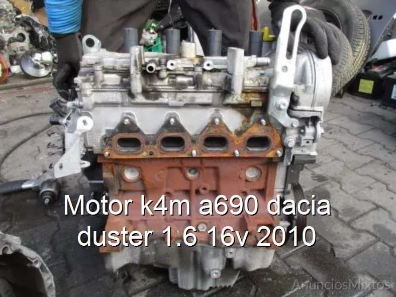 Motor k4m a690 dacia duster 1.6 16v 2010 - Foto 1
