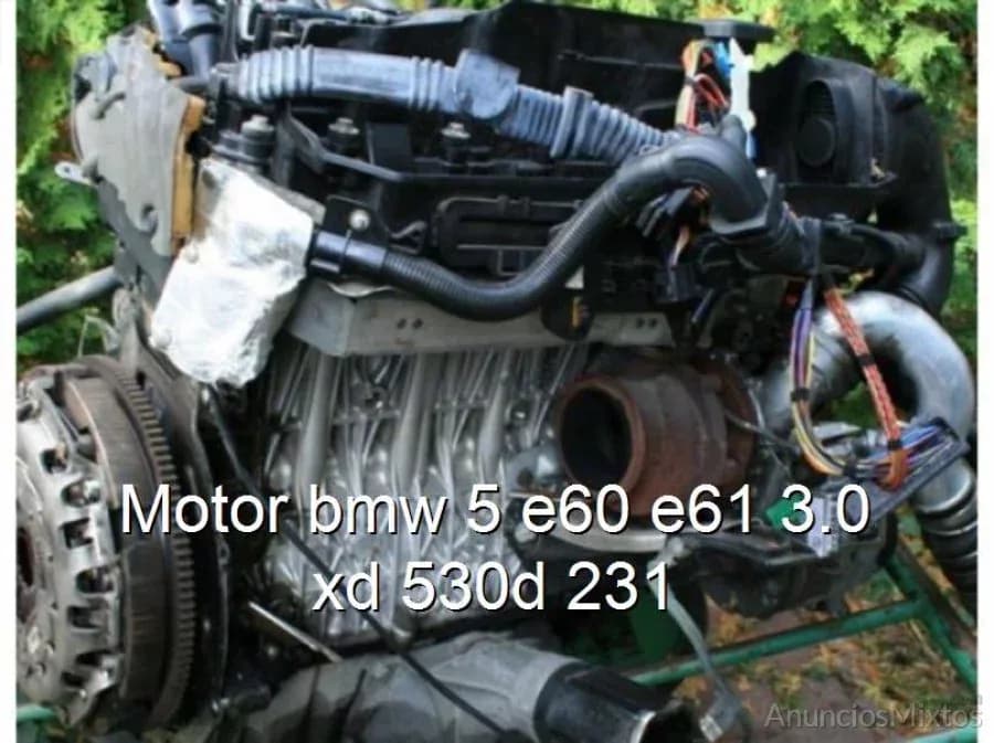 Motor bmw 5 e60 e61 3.0 xd 530d 231 - Foto 1