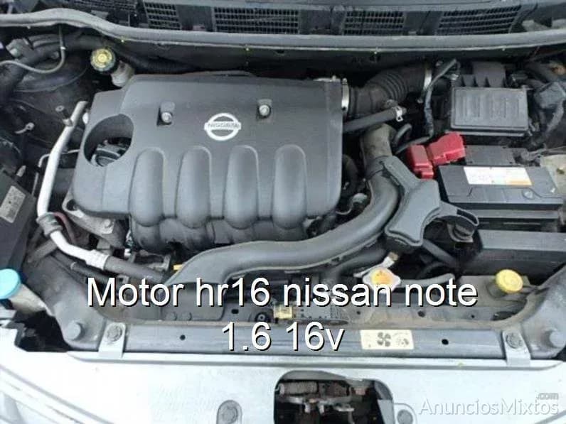 Motor hr16 nissan note 1.6 16v - Foto 1