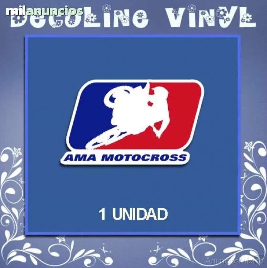 Pegatina ama motor cross ref: dp447 - Foto 1