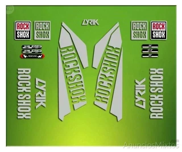 Pegatinas rock shox lyric 2016 elx52 - Foto 1