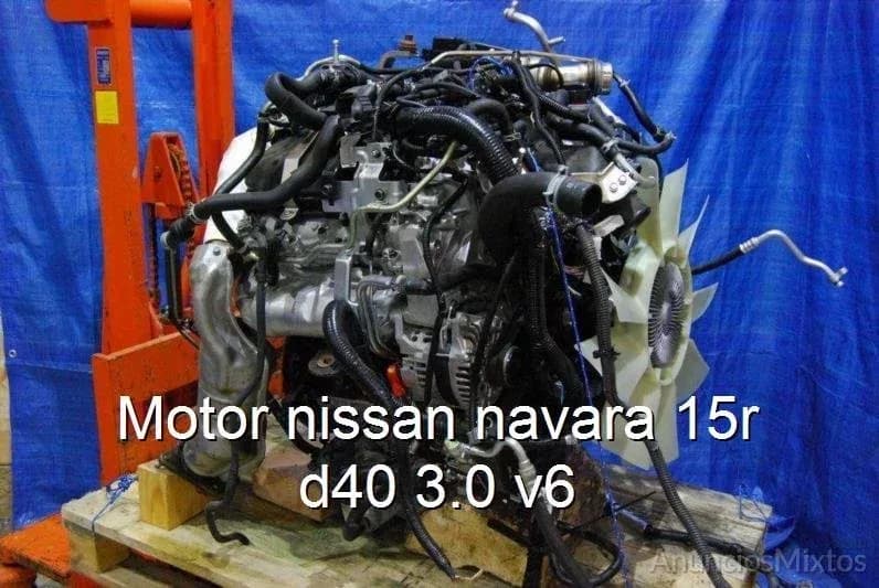 Motor nissan navara 15r d40 3.0 v6 - Foto 1