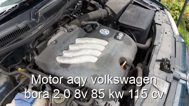 Motor aqy volkswagen bora 2.0 8v 85 kw 115 cv - Foto 1