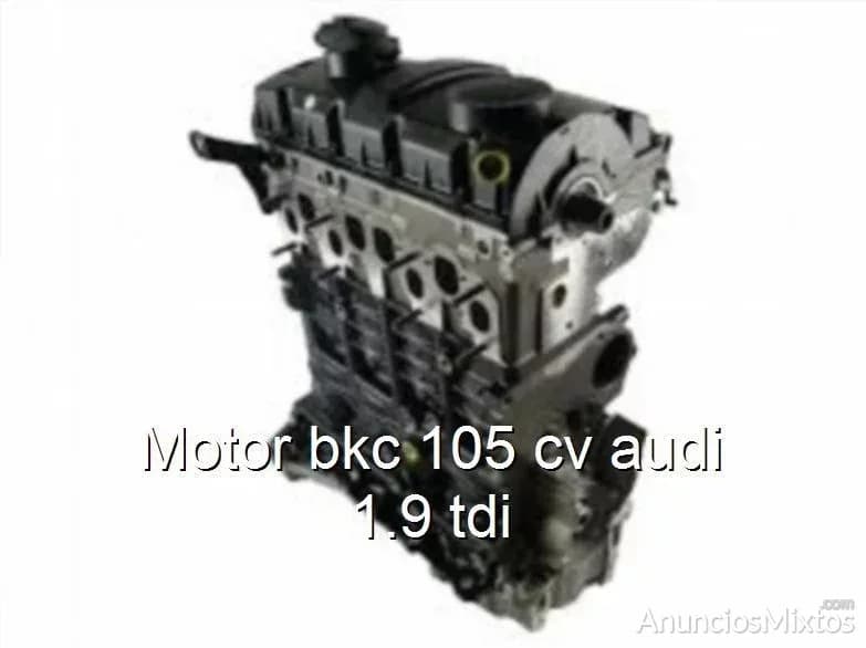 Motor bkc 105 cv audi 1.9 tdi - Foto 1
