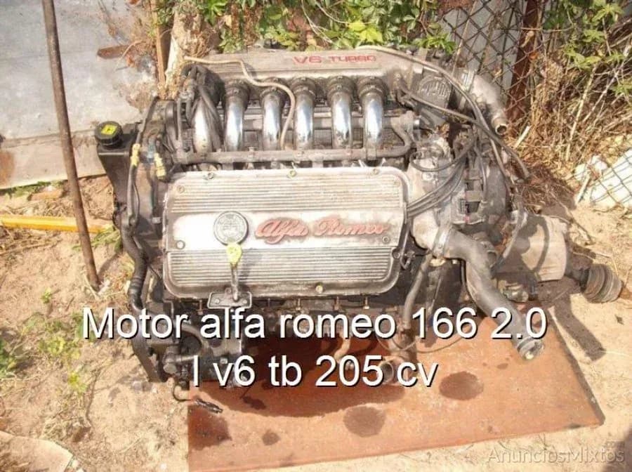 Motor alfa romeo 166 2.0 l v6 tb 205 cv - Foto 1