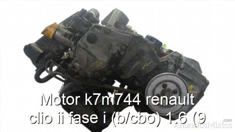 Motor k7m744 renault clio ii fase i (b/cbo) 1.6 (9 - Foto 1