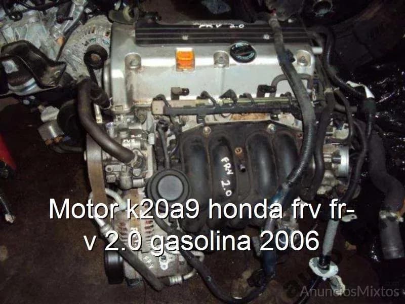 Motor k20a9 honda frv fr-v 2.0 gasolina 2006 - Foto 1