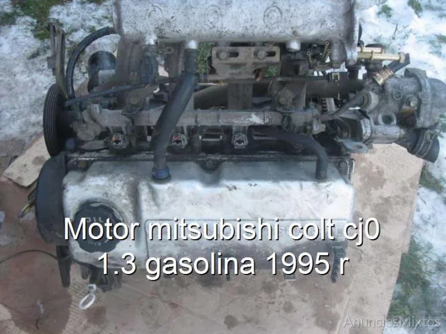 Motor mitsubishi colt cj0 1.3 gasolina 1995 r - Foto 1