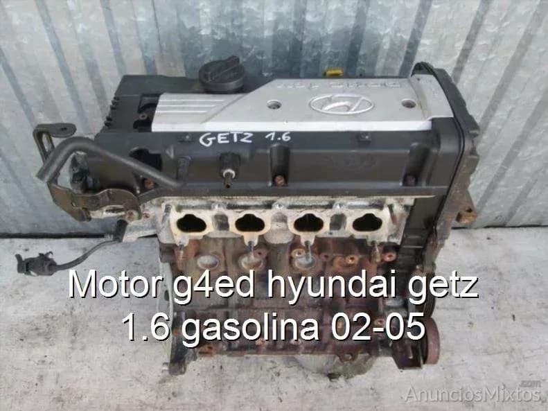 Motor g4ed hyundai getz 1.6 gasolina 02-05 - Foto 1