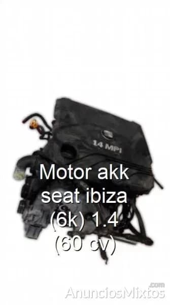 Motor akk seat ibiza (6k) 1.4 (60 cv) - Foto 1